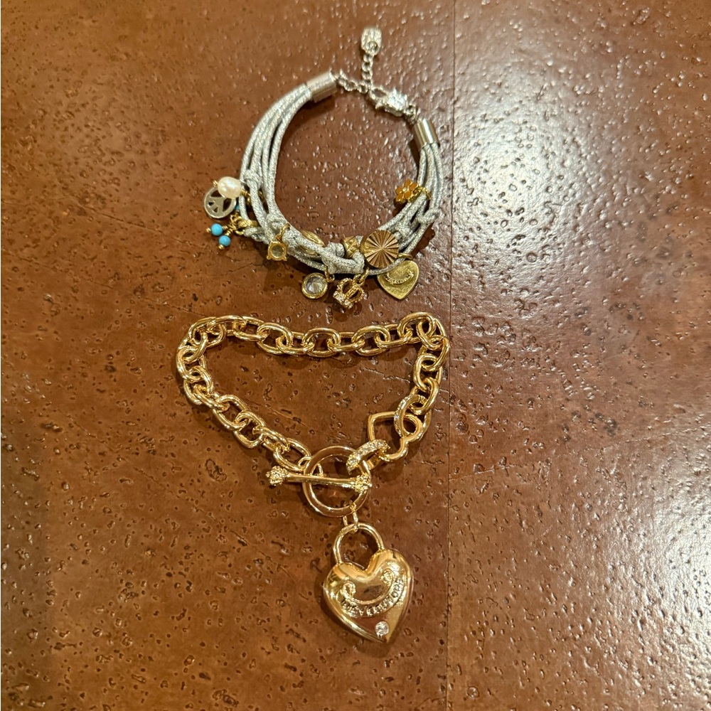 Juicy Couture Bracelets, two bracelets